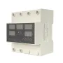 Five-Screen Auto-Switching Three-Phase Digital Voltage Protector 63A 220V Adjustable Over/Under Voltage Protection Device with Real-Time Monitoring