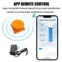 ME201W Tuya APP Ultrasonic Liquid Level Sensor Wi-Fi Remote Monitoring for Water Fuel Diesel Oil Easy Installation Low Maintenance