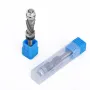 LAVIE 1/4\ Shank Woodworking Solid Carbide CNC Router Bit Spiral Compression Top Bearing Flush Router Bit Ideal for Carving Trimming Milling