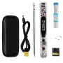 Mỏ hàn OLED di động SEQUER SI012 Pro Max T12 có đèn nền màu Menu tiếng Trung, tiếng Anh và tiếng Nga Đầu mỏ hàn T12 áp dụng Hỗ trợ nguồn pin PD|QC|3S-6S