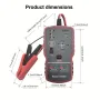 12V LED Car Battery & Relay Tester Quick Diagnostic Tool for Automotive Electrical Problems Supports 4/ 5 Pin Relays