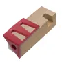45/90 Degree Center Fider Square Dovetail Woodworking Square Aluminum Alloy Center Scriber Multifunctional Marking Gauge