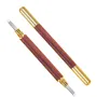 Woodworking Stone Knife Carbide Engraving Chisel Set with Split Stamp Knife with a Portable Bag for Seal Engraving Stone Letters