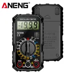 ANENG Professional Digital Multimeter High Precision AC/DC Voltage Current Resistance Tester with Low Battery Indication ABS Material Ideal for Electrician Maintenance Tasks