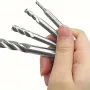 10 ADET 4 Kanallı Freze Uçları 2-12mm Düz Freze Kesici Düz Şaftlı Matkap Uçları Ahşap / Çelik / Titanyum için