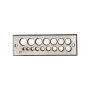 Steel Dowel Plate Maker 17 Holes Wood Dowel Rod Maker Metric Imperial Dowel Plate