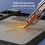 Digital Microscope 1600X 12MP Camera Sensor Coin Microscope 7\ Touch LCD Microscope with Wired Remote 28 LED Fill Lights For PC