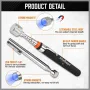 5-Piece Magnetic Pickup Tools Set Telescoping Rust-Proof 15LB 10LB 3LB 1.5LB Magnet Sticks Tray for Mechanics Automotive DIY Gifts
