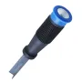 Ferramenta de cinzel de ângulo reto de 90 ° com cabo de plástico resistente, corpo de aço de alto carbono para ranhuras eficientes