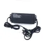 Adaptador de energia de tensão ajustável 3-12V5A com visor nítido, entrada universal e operação de alta eficiência, comprimentos de cabo CA/CC personalizáveis, ideais para vários dispositivos em todo o mundo