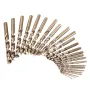 Drillpro 13/19/25 PCS HSS 1-13mm Drillpro M35 Bit Set Cobalt Twist Drill Bit