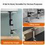 2PCS Cabinet Jack for Installing Adjustable 0-23.4 Inches Construction Jack Hand Lifting Jack Tool Cabinet Lift Drywall Lift