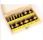 15pcs 1/4 Inch Shank Router Bits Set Carbide Trimming Machine Tool Set for woodworking