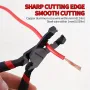 RUITOOL Woodworking Screw Extractor Pliers Stripped Screw Remover Tool with Non-slip Jaws for Quick Removal of Damaged or Rusted Fasteners