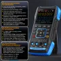 FNIRSI 2C53T Upgrade 3 in 1 50 MHz*2 Doppio canale Larghezza di banda 250 MS Frequenza Oscilloscopio Multimetro Generatore di segnale 19999 Conteggi Vero RMS