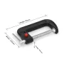 1Pcs C Clamp 4 Inch Heavy Duty G-Clamp Wood Working Clamp with Quick Move Button for DIY Carpentry Woodworking Welding/Building