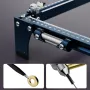 SCULPFUN S30 Ultra-11W lasergraveringsmaskin laserskärare 600x600mm gravyryta automatisk luftassistans utbytbar lins inkluderar laserreparationssats luftassistans M8 moderkort