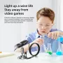 INSKAM 321-p 1600X 2MP Digital Microscope Hand Held Adjustable Microscope Electronic Camera 8 LED Magnifier with Stand Microscope Accessories