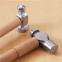 RUITOOL Palu Mini Multifungsi Portabel Buatan Tangan Kepala Baja Karbon Tinggi Gagang Kayu Cocok untuk Pelapisan Perhiasan dan Penggunaan Rumah Tangga