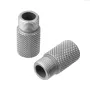ENJOYWOOD 2PCS 4/5/6/7/8/9/10mm Drill Bushing Crib Screws Hardware Drill Sleeve Guide Hole Punch Locator Flat Screw Drill Jig Beds Headboards Chairs Furniture Woodworking Tool