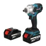 BLMIATKO 388VF 2 In 1 Brushless Impact Wrench 4 Speed Cordless Electric Screwdriver W/ Battery & Plastic Tool box