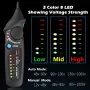 BSIDE AVD06 Non-Contact Voltage detector indicator BSIDE AVD06 Profession Smart test pencil Live/phase wire Breakpoint NCV Continuity Tester