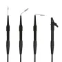 25PCS Universal Multimeter Probe with Steel Needle and 4mm Banana Plug Piercing Needle Connection Alligator Clip For Accurate Readings and Versatile Testing Use