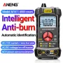 Aneng M167 Digital Multimeter 4000 Counts True RMS Auto Range AC/DC Voltage Current Tester NCV Backlight Data Hold Flashlight