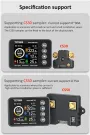 Тестер аккумулятора TC169 DC6-60V 30A/75A Цветной экран Счетчик кулонов Высокоточный индикатор емкости напряжения Амперметр Вольтметр