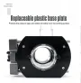 Multifunzione per macchina di rifinitura Base a pressione Fresatrice elettrica per legno Base inclinata Utensile per lavorazione del legno scanalato Utensile per lavorazione del legno