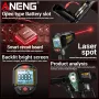 ANENG TH202 TH203 Kızılötesi Termometre Tabancası -50¡ãC ila 600¡ãC Çok Noktalı Lazer LCD Arka Aydınlatmalı Ekran Ayarlanabilir Emisivite Yüksek Doğruluk Sıcaklı