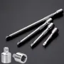 4PCS 1/4 Inch Extension Rod Set Chrome Vanadium Steel 6.3mm Socket Wrench Quick Auto Repair Tools 150mm 100mm 75mm 50mm