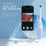 AN109 Oral Dantè Intraoral Kamera Apple Kalite-C Dentistry Andoscope 1440P 30fps 70° View 8LED limyè pou IOS android
