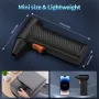 High-Speed Brushless Fan 110,000 RPM Rechargeable 2600mAh Battery Compact and Lightweight Portable Outdoor Dust Cleaning Hair Drying Tool