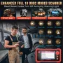 LAUNCH OBD2 Scanner CRP123 V2.0 Elite Model Engine/ABS/SRS/Transmission Diagnostic Scan Tool SRS Airbag Code Reader Lifetime Free Update