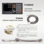 YHSINO YH200-2 Optical Linear Scale High Precision Measurement Tool with Robust Aluminum Zinc Alloy Material Double-layer Protection Large Display Fast Signal Transmission 250-1000mm