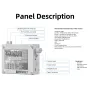 AMNVOLT ATS Decoder Si4732 Full Band Radio Receiver FM AM LW MW SW SSB DSP Receiver with Official H-RADIO 4.2 License Code