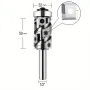 Carbide Insert Flush Trim Router Bit 32mm Dia 1/2\ Shank 50mm Cutting Length Top/Bottom Bearing for Woodworking and CNC Engraving
