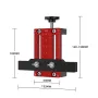 Cabinet Door Mounting Jig Aluminum Alloy Installation Positioner Cabinet Hardware Jig For Framed Frameless Cabinets 10-60mm Thickness