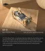 BRIDGE CITY TOOL WORKS HP-8 Mini Block Plane With Depth Skids High-Quality Tool Steel Blade Ideal for Planing Chamfering and Precision Woodworking