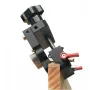 GANWEI Self-Centering Doweling Jig Kit with 9 Drill Guide Bushings and 3 Drill Bits Adjustable Width Dowel Jig for Straight Holes