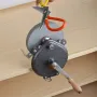 Knife Sharpener Hand-cranking Grinding Machine Sharpener Tool For Kitchen Knife Garden Tool Sharpener 6 Inches DIY Polishing Machine Tool Grinder