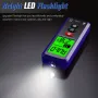 Automatic Anti-burning Pen Multimeter Industrial AC Voltage & Frequency Tester Non-Contact Electrical Voltmeter with Flashlight 0.1 Precision