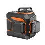GOCHIFIX 3x360 12 Line 3D Self-Leveling Green Laser Level with Sharp 520 Laser Tube Rechargeable 5.2Ah Battery Pulse Mode & Remote Controller Ideal for Construction and Precision Leveling