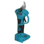 VIOLEWORKS 21V Brushless Pruning Shears with 1500mAh Battery and EU Plug Charger in Blue and Black Packaged in CE-Labeled Paper Box