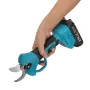 VIOLEWORKS 21V Brushless Pruning Shears with 1500mAh Battery and EU Plug Charger in Blue and Black Packaged in CE-Labeled Paper Box