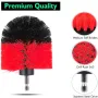 11PCS High-Performance Rotary Tool with Versatile Drill Brush and Power Scrubber Cleaning Attachment Set Durable Polyester Fiber Easy Install Perfect for Cleaning Tasks