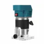 3000W Electric Trimmer Brushless Engraving Slotting Trimming Machine Wood Router Fit For 18V Battery
