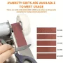 Ponceuse à bande électrique, rectifieuse pour le travail du bois, mini ponceuse à bande et affûteuse de couteaux, double fonction, idéale pour le travail du bois, le métal, les projets de bricolage