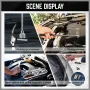 5-Piece Magnetic Pickup Tools Set Telescoping Rust-Proof 15LB 10LB 3LB 1.5LB Magnet Sticks Tray for Mechanics Automotive DIY Gifts
